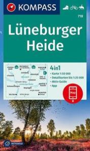 KOMPASS Wanderkarte Lüneburger Heide KOMPASS-Karten GmbH 9783990448328