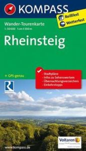 KOMPASS Wander-Tourenkarte Rheinsteig 1:50.000  9783850269834