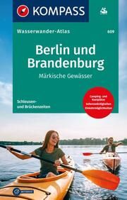 KOMPASS Wasserwanderatlas Berlin und Brandenburg  9783991216483