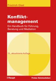 Konfliktmanagement Glasl, Friedrich 9783772528132