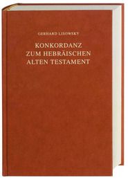 Konkordanz zum hebräischen Alten Testament Hans P Rüger 9783438052315