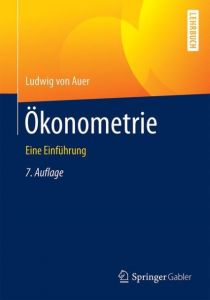 Ökonometrie Auer, Ludwig von 9783662478684