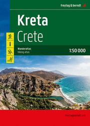 Kreta, Wanderatlas 1:50.000, freytag & berndt freytag & berndt 9783707923643