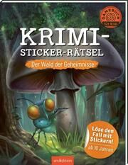 Krimi-Sticker-Rätsel - Der Wald der Geheimnisse Kiefer, Philip 9783845853765