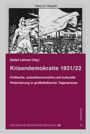 Krisendemokratie 1921/22 Detlef Lehnert 9783863317751