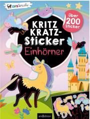 Kritzkratz-Sticker - Einhörner  9783845840529