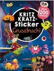 Kritzkratz-Sticker - Gruselnacht  9783845842486