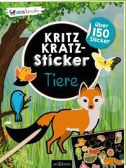 Kritzkratz-Sticker - Tiere  9783845833699