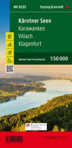Kärntner Seen - Karawanken - Villach - Klagenfurt am Wörthersee, Wander + Radkarte 1:50.000, WK 0233 Freytag-Berndt und Artaria KG 9783707919400