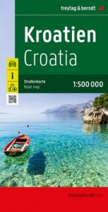 Kroatien, Straßenkarte 1:500.000  9783707921861