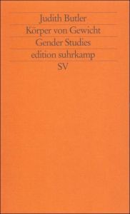 Körper von Gewicht Butler, Judith 9783518117378