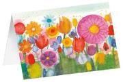 Kunstkarten 'Blumenwiese' 5 Stk.  4250454726049