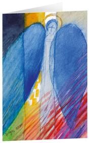 Kunstkarten 'Engel aus dem Regenbogen' 5 Stk.  4250454726797