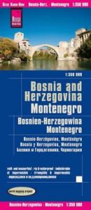 Landkarte Bosnien-Herzegowina, Montenegro/Bosnia and Herzegovina, Montenegro (1:350.000)  9783831773343