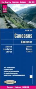 Landkarte Kaukasus/Caucasus (1:650.000): Armenien, Aserbaidschan, Georgien  9783831773848