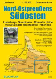 Landkarte Nord-Ostpreußens Südosten, 1:100.000 Bloch, Dirk 9783981565638