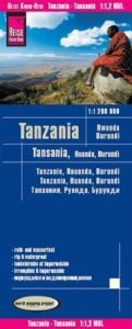 Landkarte Tansania, Ruanda, Burundi (1:1.200.000)  9783831773893