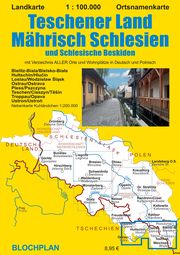 Landkarte Teschener Land/Mährisch Schlesien Bloch, Dirk 9783982024370