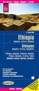 Landkarte Äthiopien, Somalia, Eritrea, Dschibuti / Ethiopia, Somalia, Djibouti, Eritrea (1:1.800.000)  9783831773268