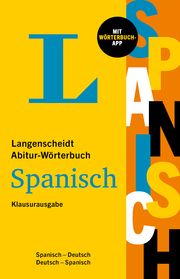 Langenscheidt Abitur-Wörterbuch Spanisch Klausurausgabe  9783125143999