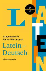 Langenscheidt Abitur-Wörterbuch Latein  9783125144552