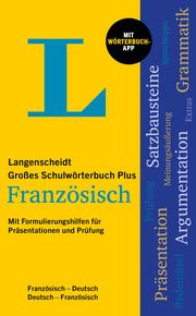 Langenscheidt Großes Schulwörterbuch Plus Französisch  9783125145641