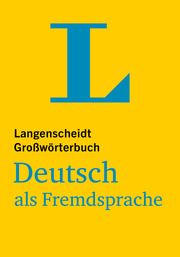 Langenscheidt Großwörterbuch Deutsch als Fremdsprache  9783125146068