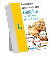 Langenscheidt Sprachkalender: Dialekte 2023  9783125635333