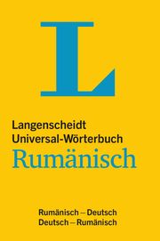 Langenscheidt Universal-Wörterbuch Rumänisch  9783125142862