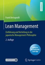 Lean Management Bertagnolli, Frank 9783658312398