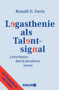 Legasthenie als Talentsignal Davis, Ronald D 9783426775066