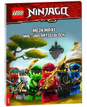 LEGO® NINJAGO® - Mein Maxi Mal- und Rätselblock  9783960806288