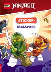 LEGO® NINJAGO® - Sticker-Malspass  9783960807551