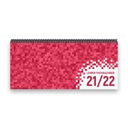 Lehrer-Tischkalender 2021/22 XL - Pixel, rosa  4260714541237