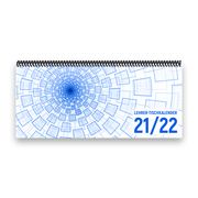 Lehrer-Tischkalender 2021/22 XL - Tunnel, blau  4280000923868