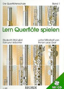 Lern Querflöte spielen 1 Weinzierl, Elisabeth/Wächter, Edmund 9783931788391