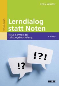 Lerndialog statt Noten Winter, Felix 9783407257987