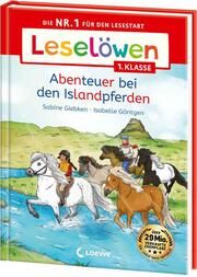 Leselöwen 1. Klasse - Abenteuer bei den Islandpferden Giebken, Sabine 9783743217492