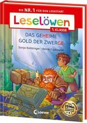 Leselöwen 1. Klasse - Das geheime Gold der Zwerge (Großbuchstabenausgabe) Kaiblinger, Sonja 9783743219755