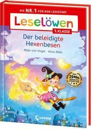 Leselöwen 1. Klasse - Der beleidigte Hexenbesen von Vogel, Maja 9783743217348