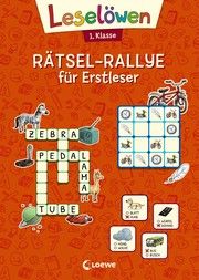 Leselöwen Rätsel-Rallye für Erstleser - 1. Klasse (Orange) Loewe Lernen und Rätseln 9783743209626