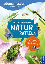 Lesen lernen mit Naturrätseln - Insekten & Spinnen Duppke, Leonie 9783440178195