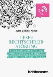 Lese-/Rechtschreibstörung Schulte-Körne, Gerd 9783170383661