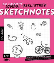 Let's sketch! Super easy! 1500 Sketchnotes  9783745904819