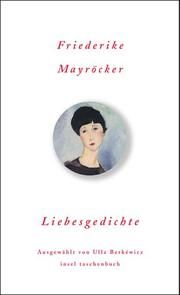 Liebesgedichte Mayröcker, Friederike 9783458349143