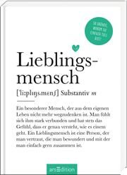 Lieblingsmensch (Substantiv, m)  9783845860176