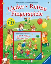 Lieder, Reime, Fingerspiele mit CD Marlis Scharff-Kniemeyer 9783473553549