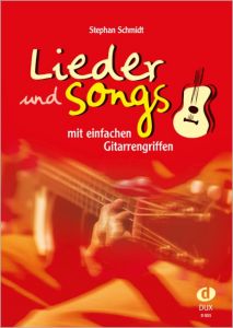 Lieder und Songs mit einfachen Gitarrengriffen Schmidt, Stephan 9783934958401