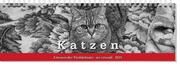 Literarischer Tischkalender Katzen 2025  9783747205716