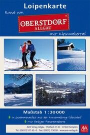 Loipenkarte Rund um Oberstdorf Allgäu  9783985160303